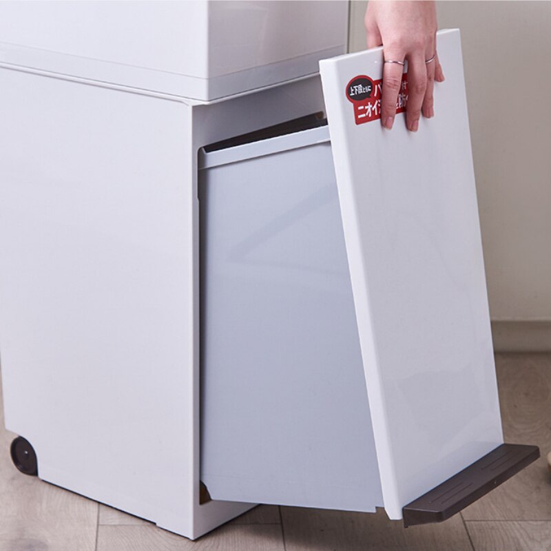 38L Large Capacity Trash Can 2 Layers Waste Sorting Bins Kitchen Household Restaurant Dustbin Storage Bin