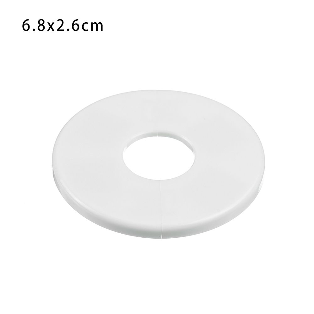 Wall Wire Hole Cover Reserved Drill Hole Panel Decor Cabinet Office Desk Hole Cap Dust Pipe Plug Hardware Decorative Cover: 6.8x2.6cm