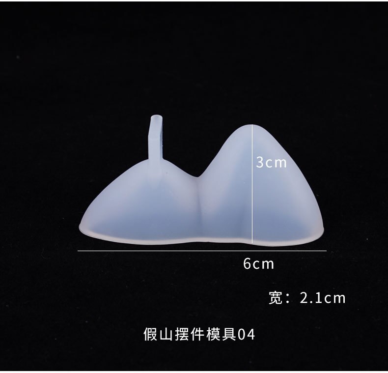 3D montagne Silicone moule Nature vallée moule mythique forêt époxy résine artisanat fournitures résine presse-papiers moule: 04