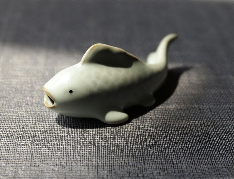 1 stuk Chinese Keramische Borstel Penhouder Kalligrafieborstel Rack Pen Houder Keramische Thee Huisdier: B