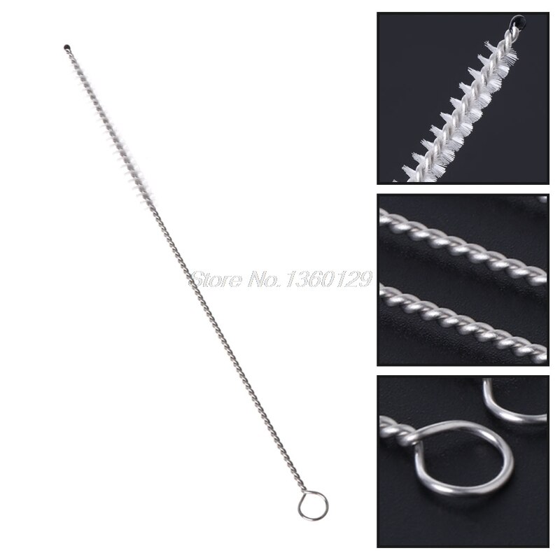 5 stks/set Nylon Borstel Cleaner Stro Sucker Buis Pijp Cleaning Tools 18cm