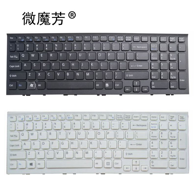 Teclado de portátil para SONY VPC-EL, PCG-71C11V, PCG-71A11T, PCG-71A12T, PCG-71911M, tres tornillos, , EE. UU.