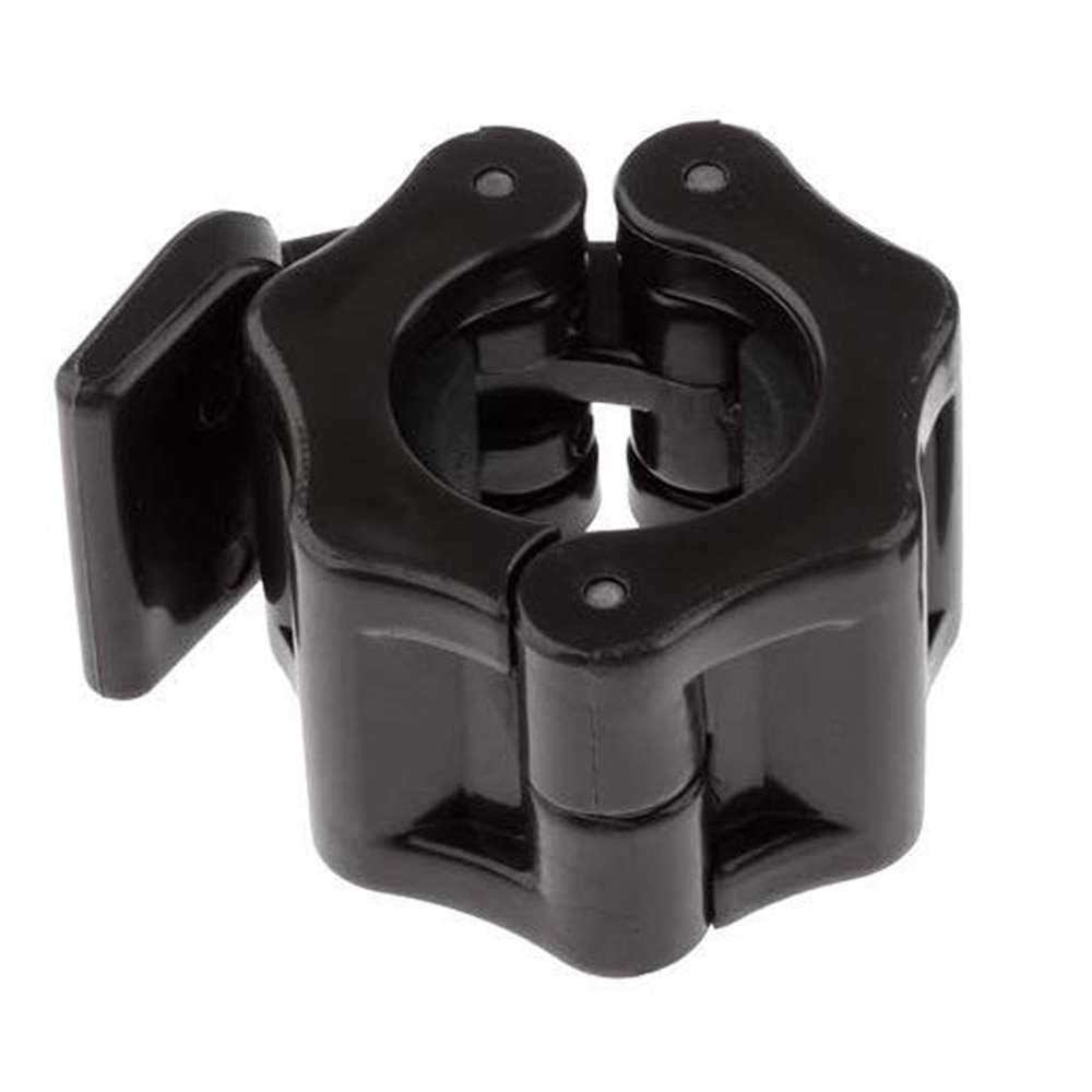1 par hantel låsespenne vektstang stang klemme Fitness 25mm lås krage trening muskel klemme vektstang spenne