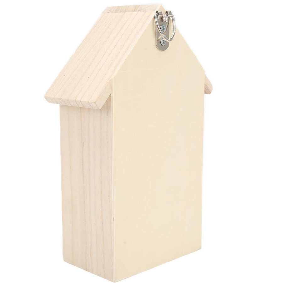 Wood Bee House Attract More Pollinating Wooden Insect Hotels for for Bees Butterflies Ladybugs Natural Wood Insect Home