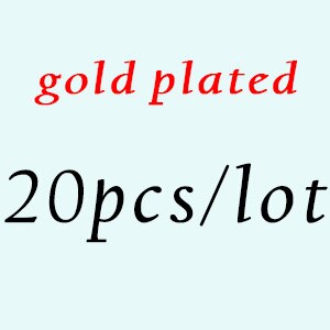 20/50/100pcs gold plated platinum plated wire guardian wire protector for jewelry making 4x5mm hole:1mm: gold plated 20pcs