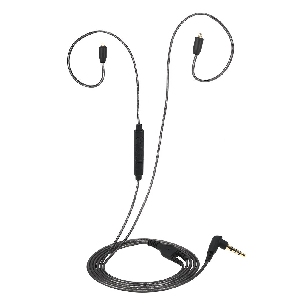 3,5mm Kopfhörer Kabel für Shure SE215 SE315 SE425 SE535 SE846 UE900 Kopfhörer Draht Abnehmbare Ersatz Kabel mit Mikrofon