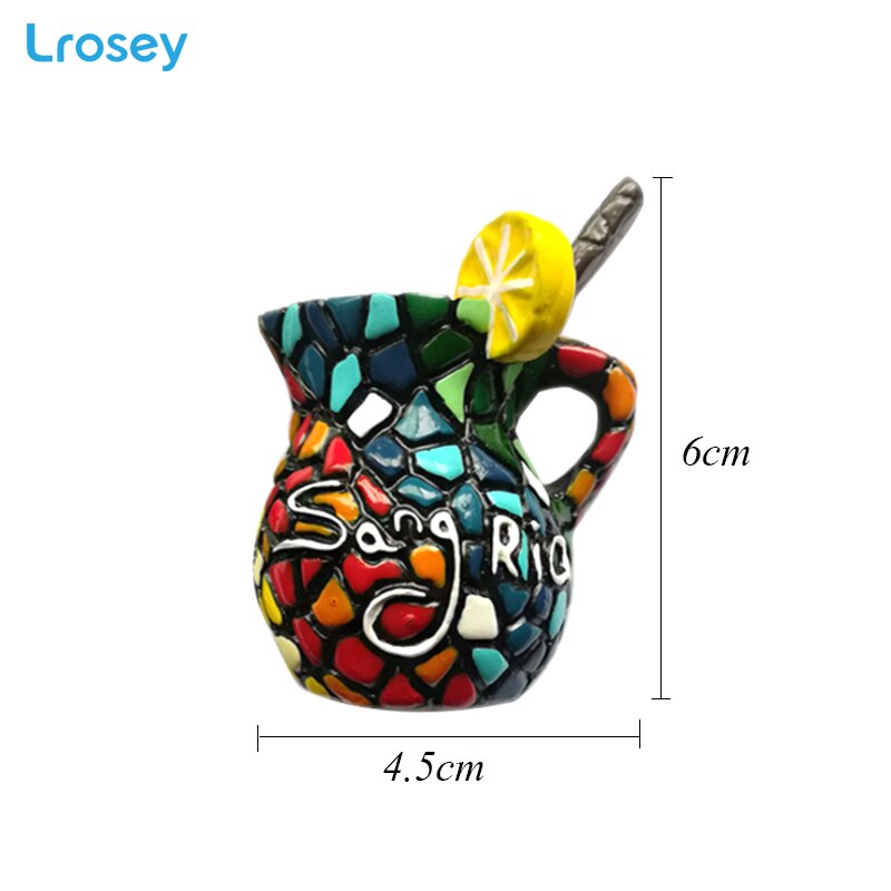 3D koelkastmagneet souvenir home decor Griekenland York Thailand Hars koelkast Magnetische sticker keuken decoratie accessoires