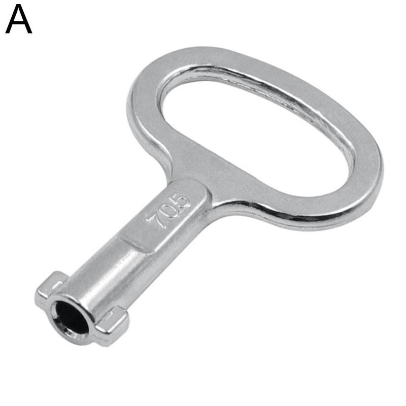 Valve Key Wrench Universal Triangular Key Multifunction Wrench Metro Trains Key Lock Elevator Door Key Electric Cabinet Keys: A