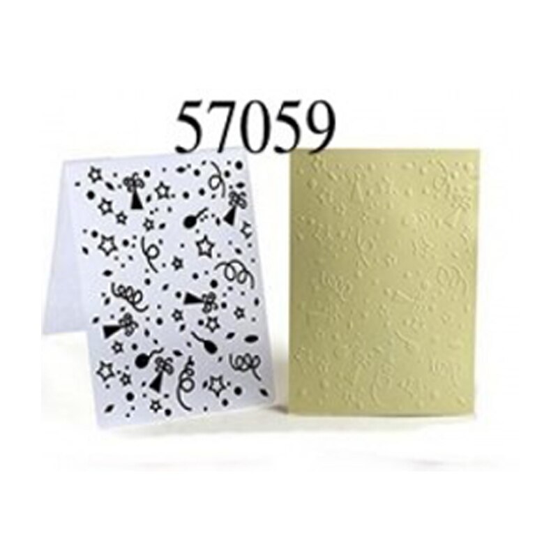 Embossing Folder Craft Card Making Wedding Decor Scrapbooking Photo Album Card Embossing Crafts Paper Decor: 57059