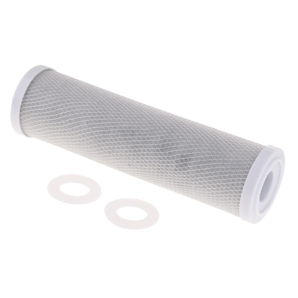CTO-filtro de agua de carbón activado para sedimentos, sistema RO estándar de 10 pulgadas, filtro de agua de carbón activado