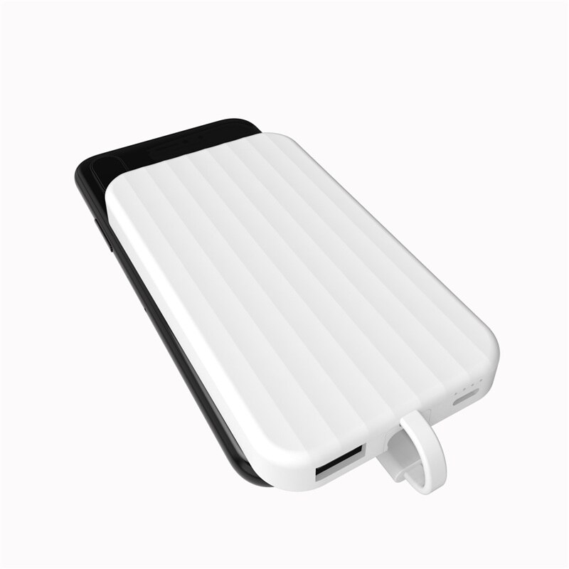 For Samsung Portable Suction cup power bank Cover For Huawei/Xiaomi 6000mAh Extended Phone Battery Power Charger For OPPO/vivo/Oneplus Backup Battery Charger