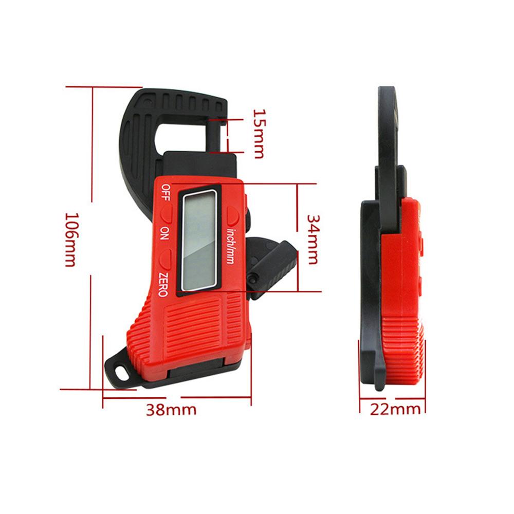 Portable High Precision Thickness Measuring Instrument Electronic Digital Display Lateral Thickness Gauge Width Gauging Tools