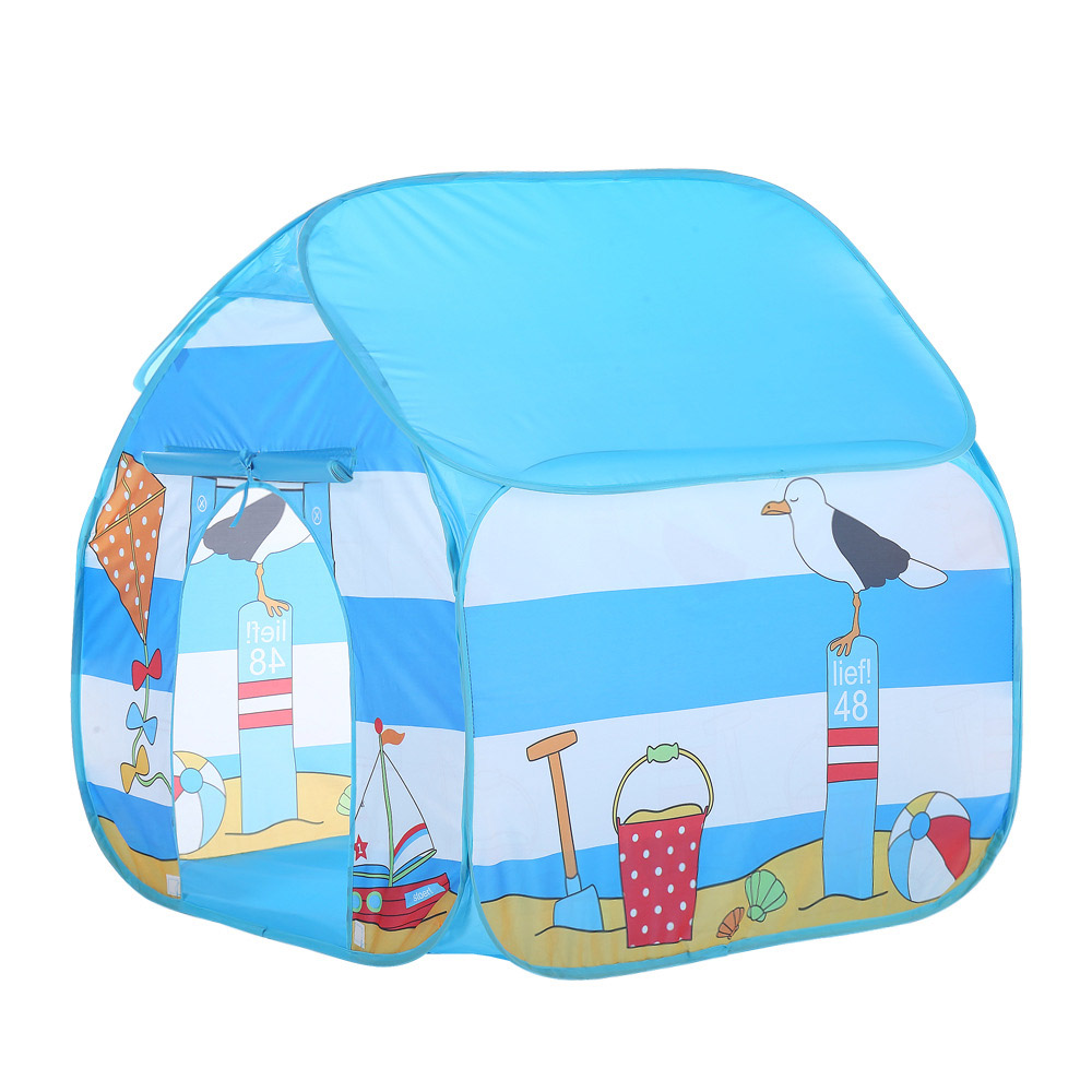Foldable Tent Toy Prince Toddler Play House Indoor Outdoor Toys Tents for Kids Portable Birthday Camping Ocean Ball Pool