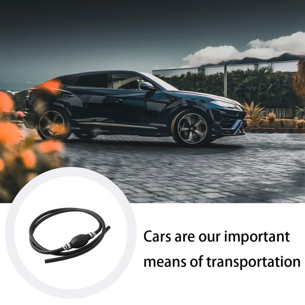 Auto Car Siphon Syphon Hose Tube Pump for Fluid Water Gas Gasoline Liquid Transfer Portable Manual Hand Pump Tools