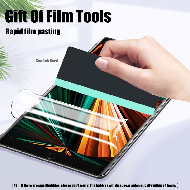 2 sztuk papieru Tablet jak Screen Protector dla Ipad Pro 11 12.9 2021 10.5 10.2 2020 9 Film dla Ipad Air Mini 6 5 4 3 2 1 bez szkła