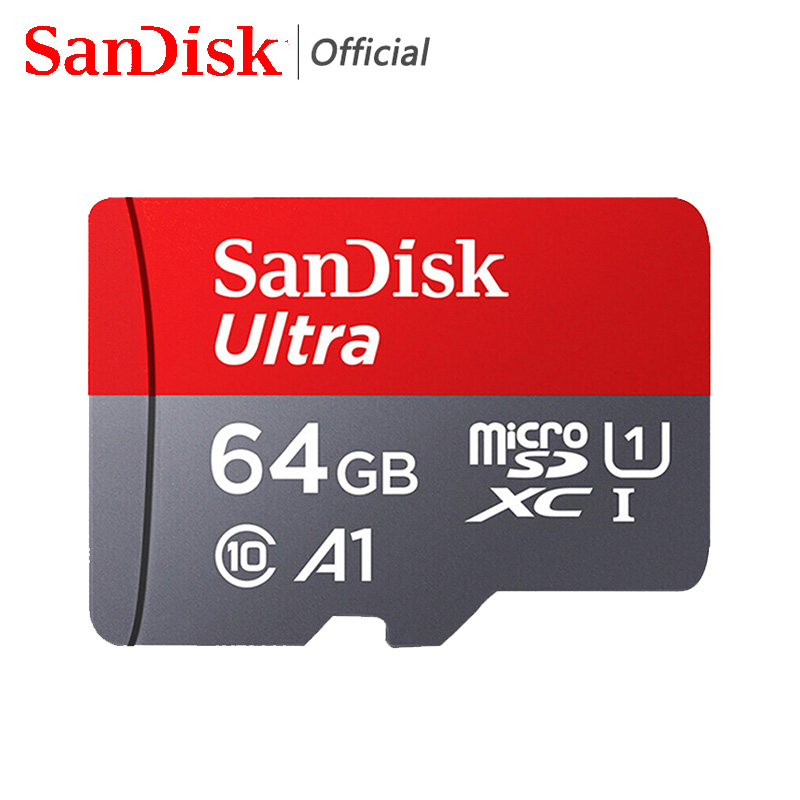 Sandisk Ultra Micro SD 128GB 32GB U1 A1 Class 10 64GB 256GB Micro SD Card SD/TF Flash Card Memory Card 512G microSD For PhonePC: 1TB