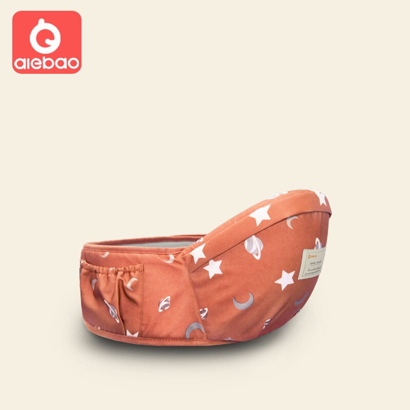 Aiebao-tabouret de porte-bébé ergonomique | Sac à dos, sacoche de maintien de la taille, sac à dos, ceinture de siège Hipseat, siège de hanche pour enfants de 0 à 24M: VIOLET