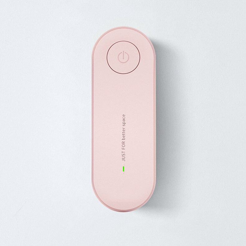 Portable Negative Ion Air Purifier Odor Deodorizer Durable Remove Dust Smoke Removal Formaldehyde Removal Office Home Use: Colore rosa / Gli Stati Uniti
