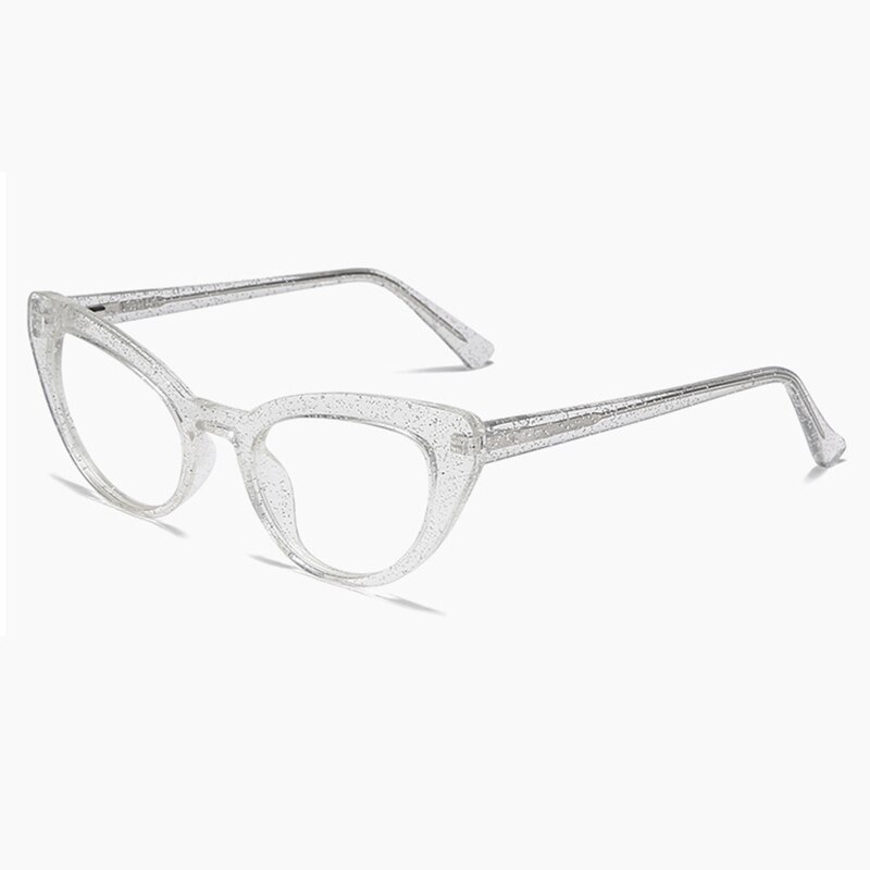 Women Cat-Eye Shape Styles Anti-Blue Ray Digital Device Protection Eyeglasses Frame for Female Eyewear Prescription