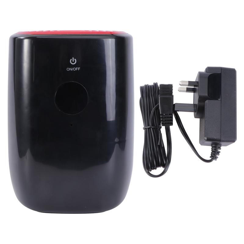 100-240V 800Ml Mini Huishoudelijke Halfgeleider Ontvochtiger Vochtigheid Controller Cool Luchtreiniger Droger Led Display Met Uk plug: Default Title