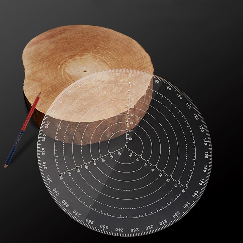 Center Finder Compass Tool Woodworking for Bowls Work Drawing Circles Diameter