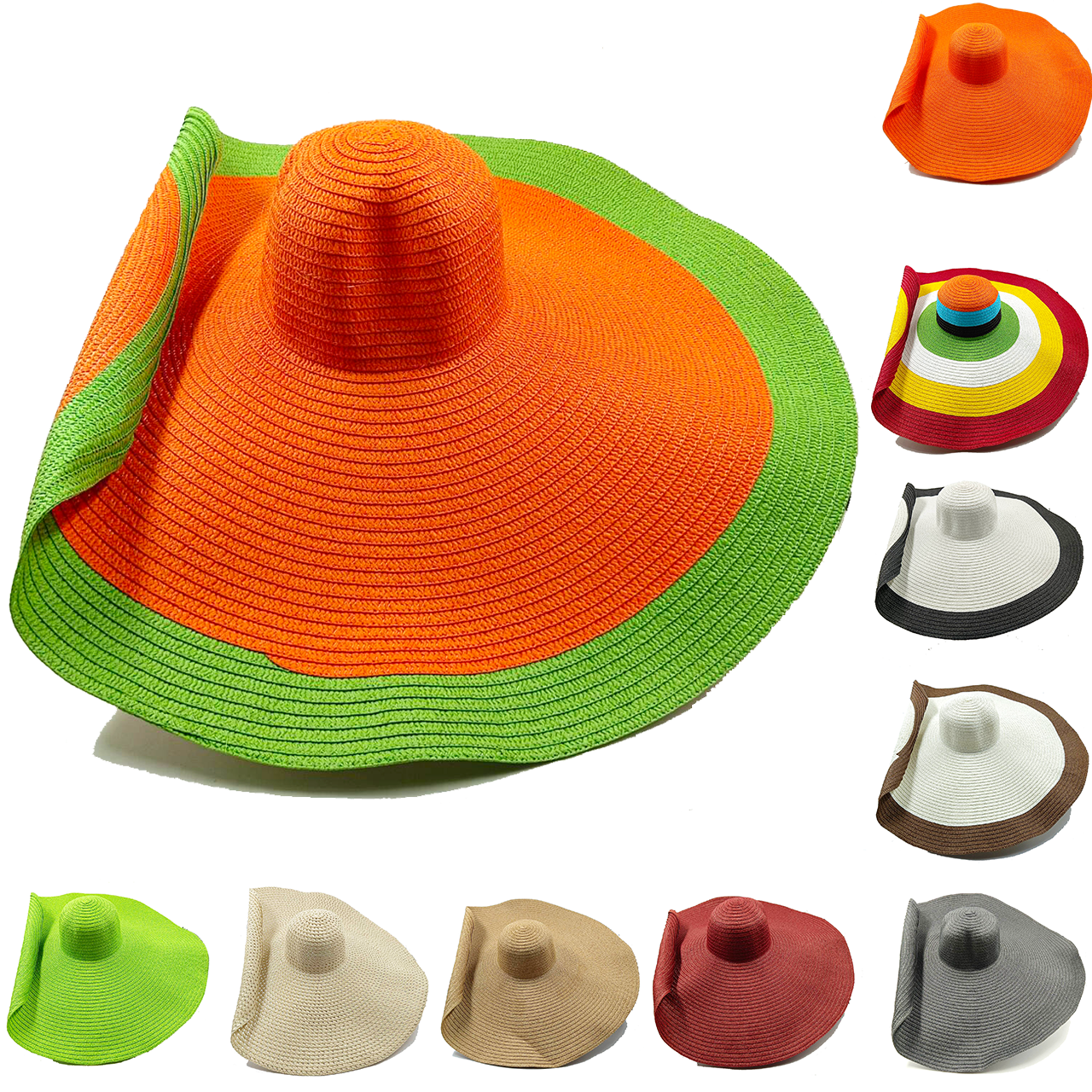 Chapéu de Palha Brim, Ultrafino, Respirável, Elegante, Sol, Praia, Viagem, Gorras, Verão, 25cm