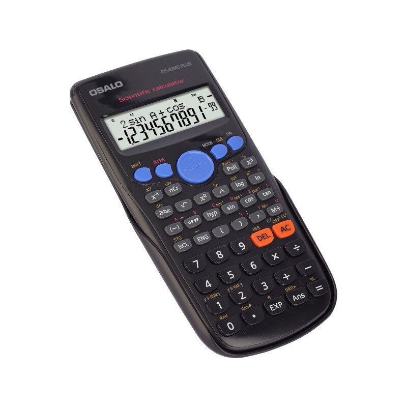 240 Function Junior Middle School Student Function Science Calculator Plug Button Battery 82ms Teaching Examination Calculator