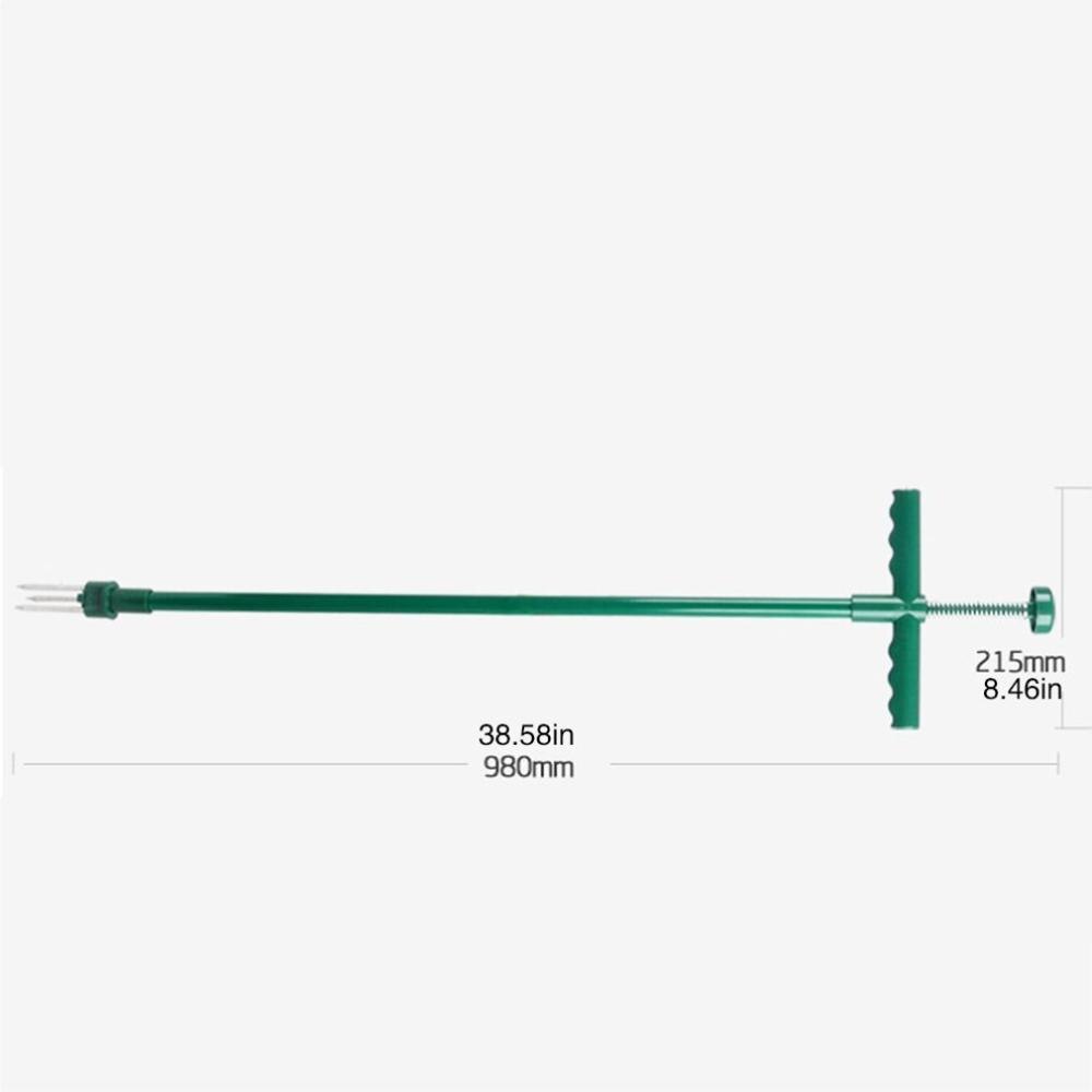 Portable Weeder Stand up Manual Weeder Triangle Root Ripper Weeding Gardening Tool Stainless Steel Weeding Tool