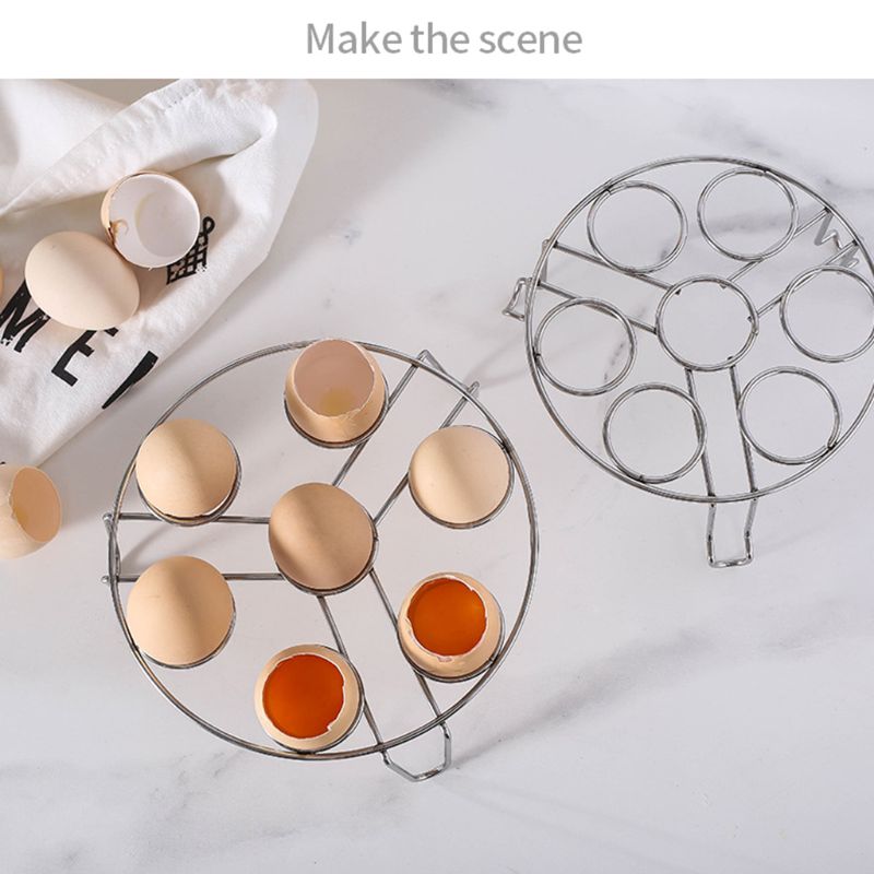 Stainless Steel Egg Steam Rack Steamer Shelf Stand Multi Function Steaming Tray for Electric Pressure Cooker