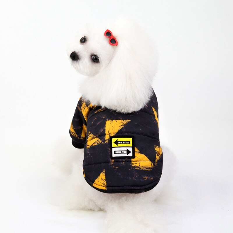 Herfst Winter Huisdier Jas Hond Kostuum Warme Outfit Honden Kleding Puppy Katoenen Jas Huisdieren Kleding voor Kleine Middelgrote Honden Katten s-XXL