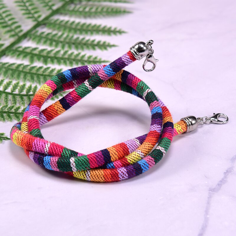Ethnische Schnur Kette auf den Hals für Frauen Bohemian Hang Masken String Lanyard Sonnenbrillen Männer der Cuelga Mascarillas 65cm: 13