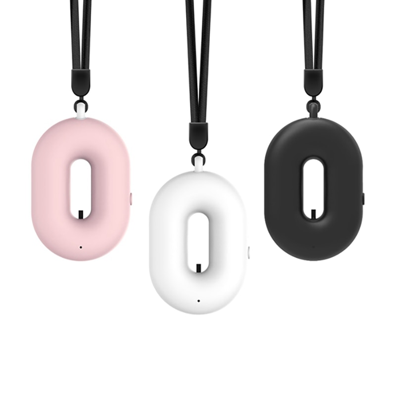 Persönliche Tragbare Luftreiniger Halskette Mini Tragbare USB Air Freshner Ionisator Negative Ionen Generator Geräuscharm