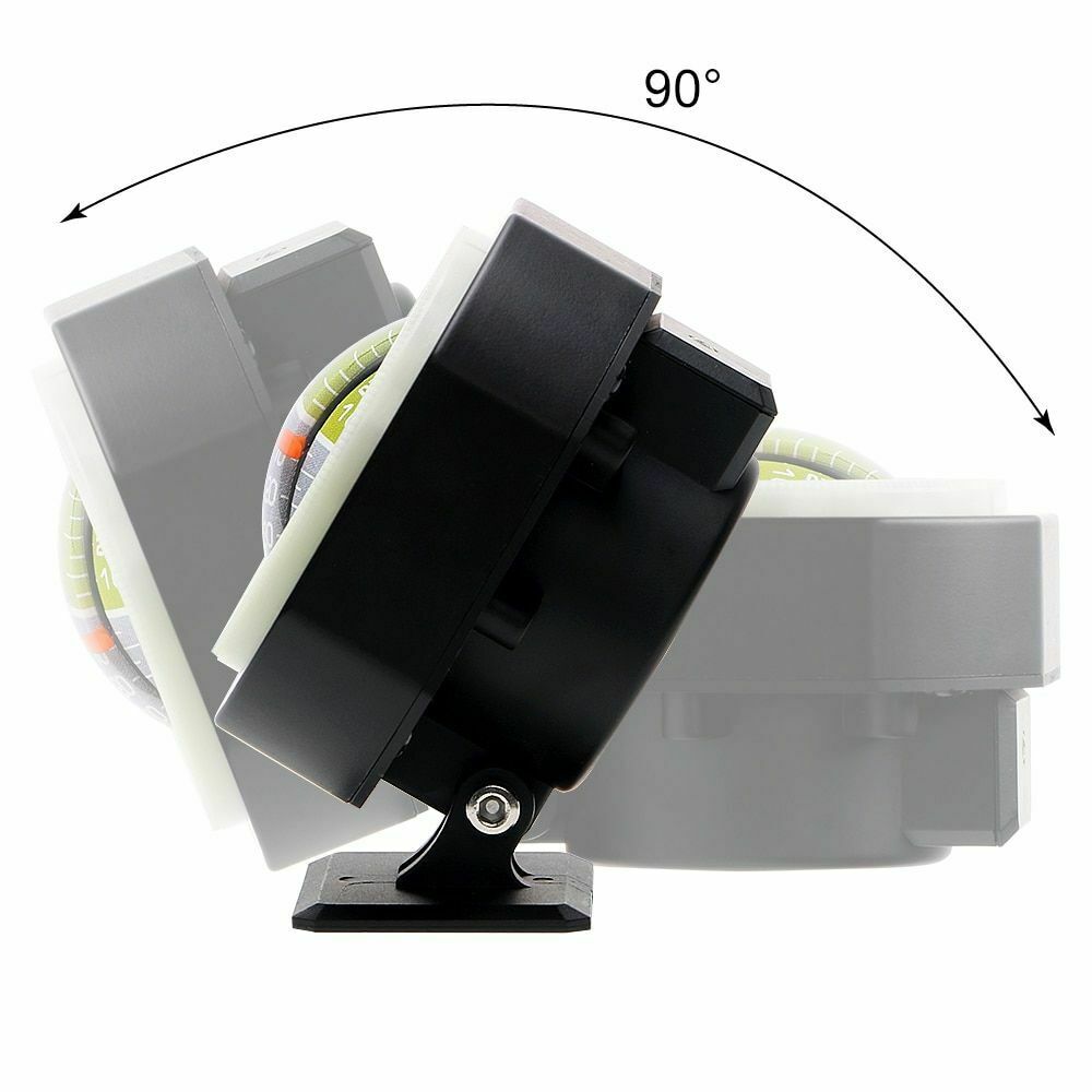 Led Auto Inclinometer Niveau Gradient Balancer Hoek Helling Meter Balancer Meten Apparatuur Voor Auto Voertuig Boot Toerisme