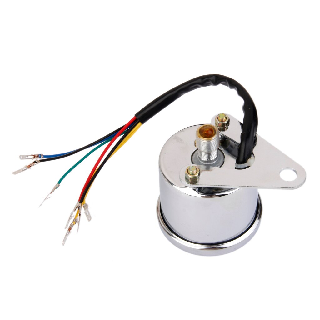 Universal Motorcycle Odometer Speedometer Gauge Miles Speed Meter 160km/h