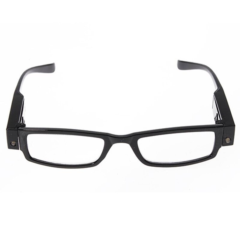 2 stk læsebriller førte nifying linse nifying til presbyopia sort, diopter  +3 & diopter  +3.5