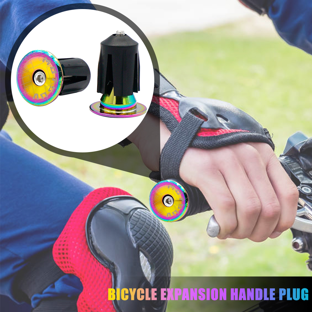 1 Pairs Bike Grip Bar End Cap Plugs MTB Bicycle Cy... – Grandado