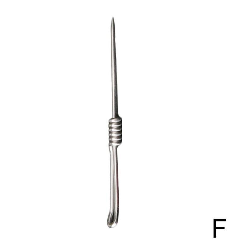 Roestvrij Staal Tandenstoker Met Aluminium Metalen Tandenstoker Houder Draagbare Outdoor Tooth Pick Dispenser Mondhygiëne Care Apparatuur: Oranje