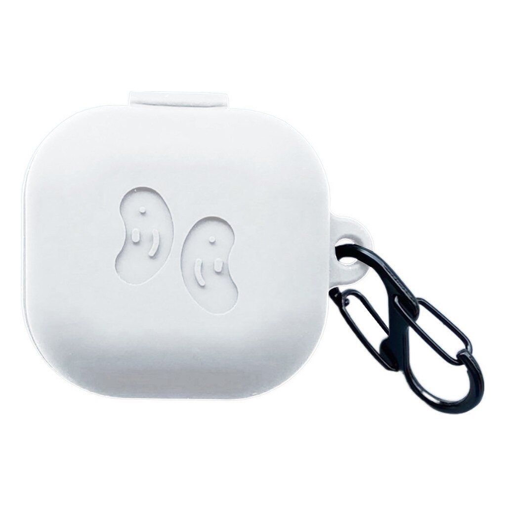 Protective Cover Silicone Case for Samsung Galaxy Buds live Earphone with Hook: J
