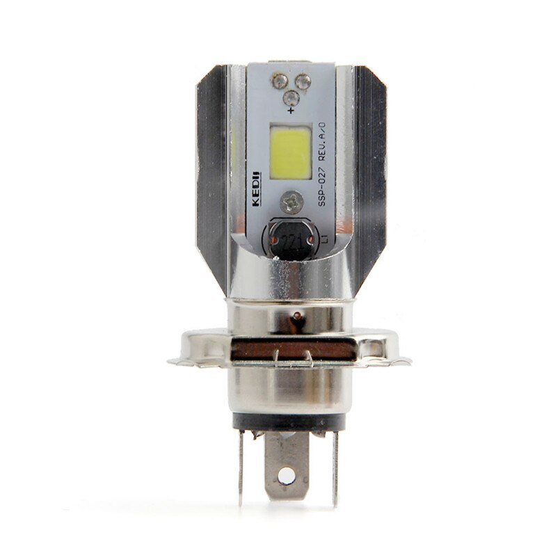 H4 led motorfiets koplampen cob led 12-36 v 1000lm hi lamp scooter felle motorfiets koplamp