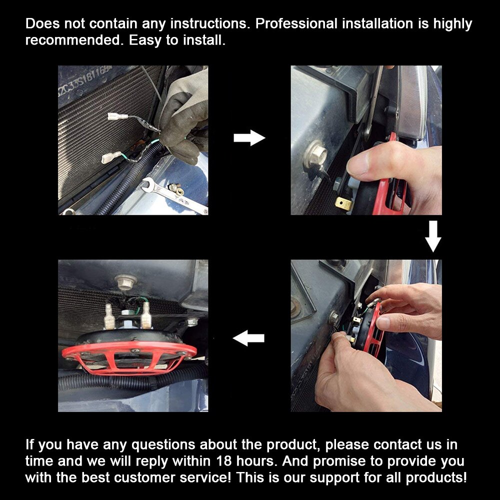 2 Stuks 12V 115DB Super Luid Compact Elektrische Blast Tone Luchthoorn Kit Met Beugel Voor Motorfiets en Auto