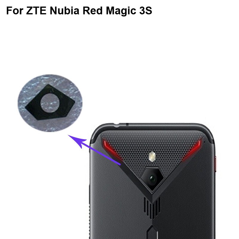 Voor Zte Nubia Red Magic 3 S 3 S Back Rear Camera Glas Lens Test Goede Redmagic 3 4s Vervangende Onderdelen