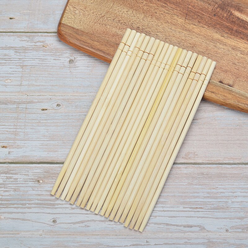 100 stykker spisepinde til engangs køkkenudstyr leverer bambus spisepinde