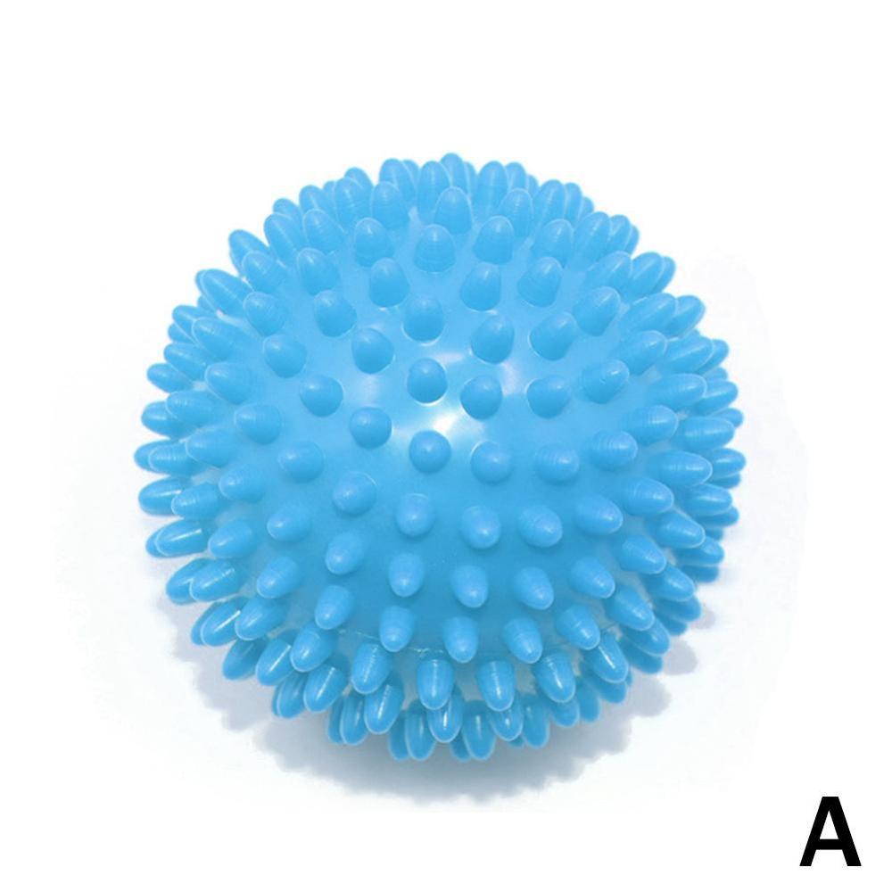 Gelb Fitness Faszie Ball Massage Ball muskel entspannung Massage Ball Ball igel Griff Fitness wirbelsäule akupressur Ball ba F8K1