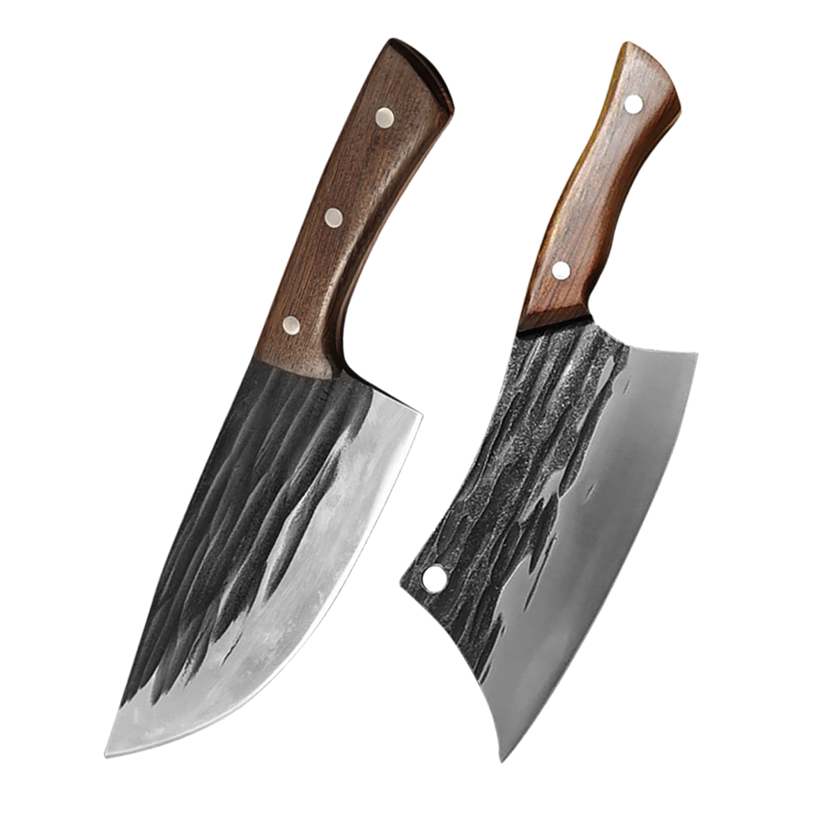 Chef Knife Hand-forged Butcher Knife Stainless Steel Bone Chopping Knife Meat Vegetables Slicing Cleaver High Hardness Kitchen: kitchen knife CD