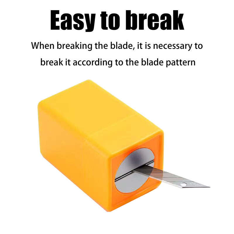 Blade Disposal Container Snap Off Knife Waste Damaged Blade Storage Box Tinting Film Sticker Cutting Tool Can