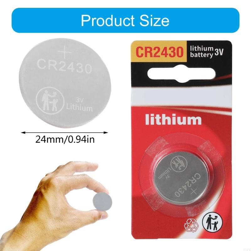PXPE hohe Leistungen CR24303V Lithium -Taste -Batterien CR2430 3V Lithium -Batterien für tragbare Elektronikgeräte