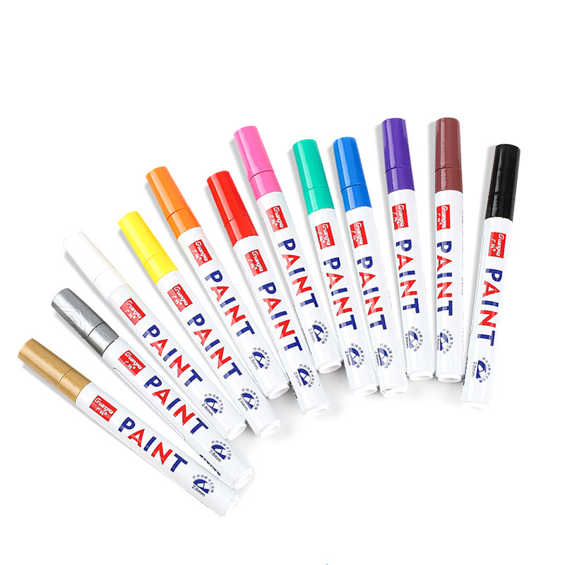 1pcs GuangNa Paint Pen M101 Oil Mark Pen Children's DIY Art Black Card Album Painting Graffiti Pen 2.8mm