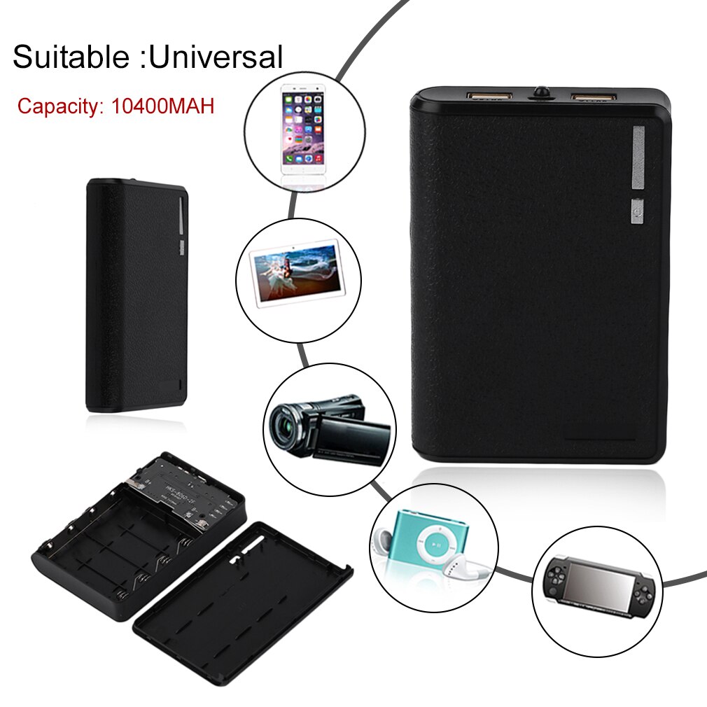 Power Bank Shell DIY 4*18650 Power bank Case Welding Power Bank Charger Case PCBA Module Kits