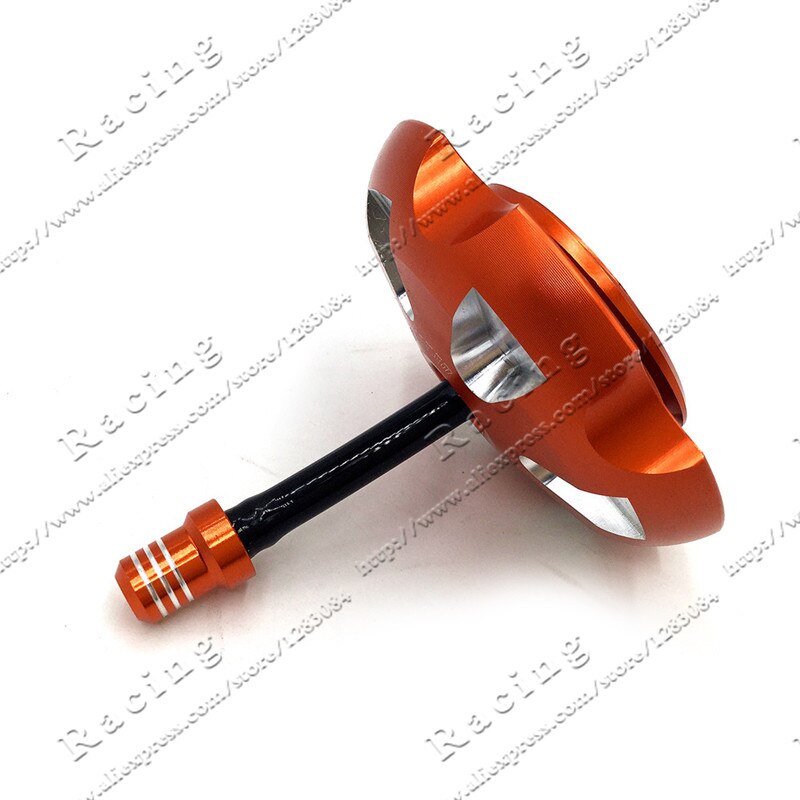 Brændstoftank hætte billet aluminium gas benzin dæksel passer til ktm sx / sx -f85/125/150/250/350/450 13-16 orange