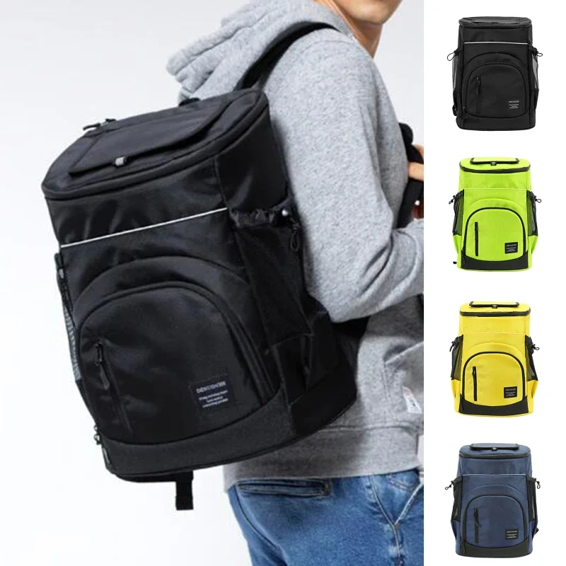 30l Kühlschrank tasche weicher großer isolierter Kühler Rucksack thermischer isothermer Kühlschrank Reisen Strand Eis Bier Rucksack